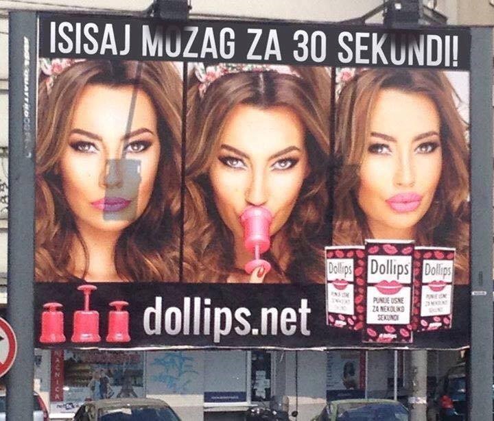 Na što ste sve spremni za "pavijanova guza" usne?