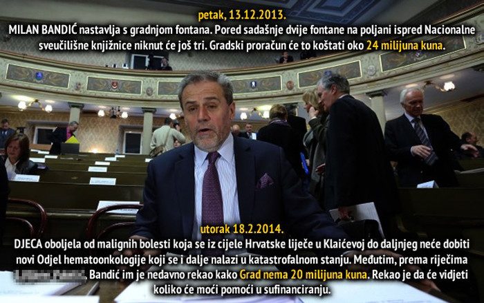 Imamo za fontane, nemamo za umiruću djecu?