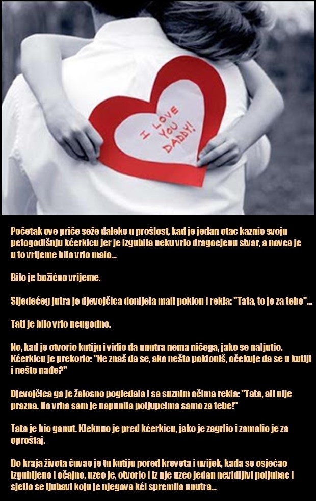 Iskrena i istinska ljubav je ono što ostaje