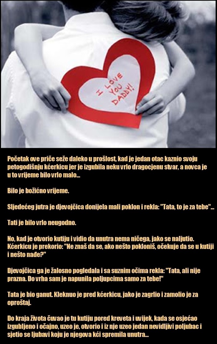 Iskrena i istinska ljubav je ono što ostaje