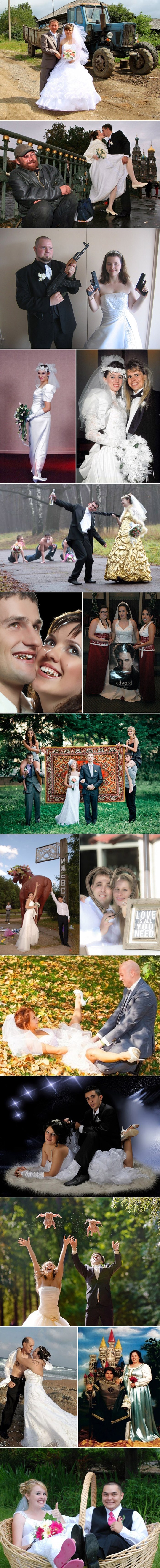 TOP 13 najčudnijih fotki slikanih nakon vjenčanja