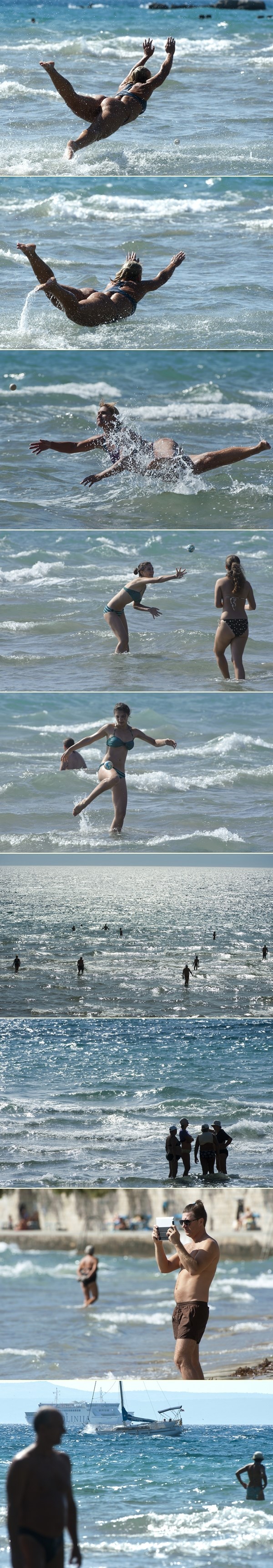 Ljetne radosti na Bačvicama i dalje traju