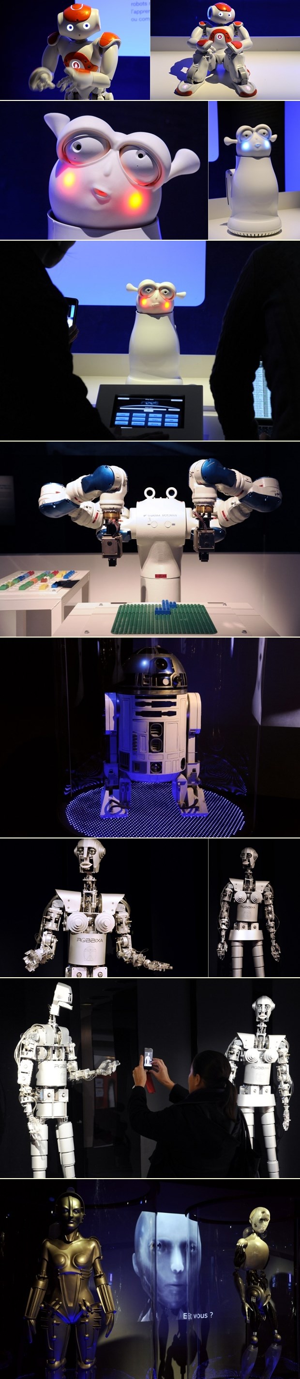 "I stvori čovjek robota" - izložba robota u Parizu