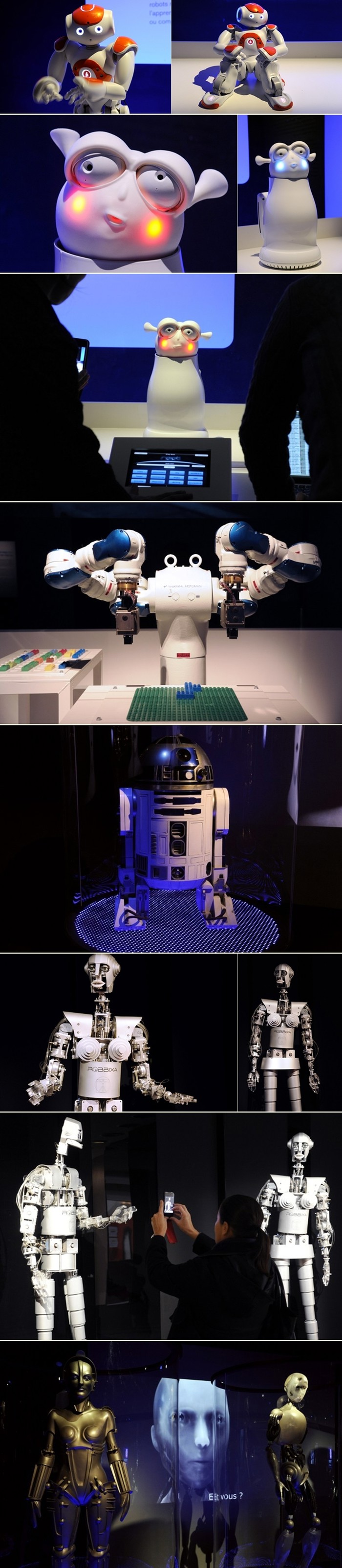 "I stvori čovjek robota" - izložba robota u Parizu