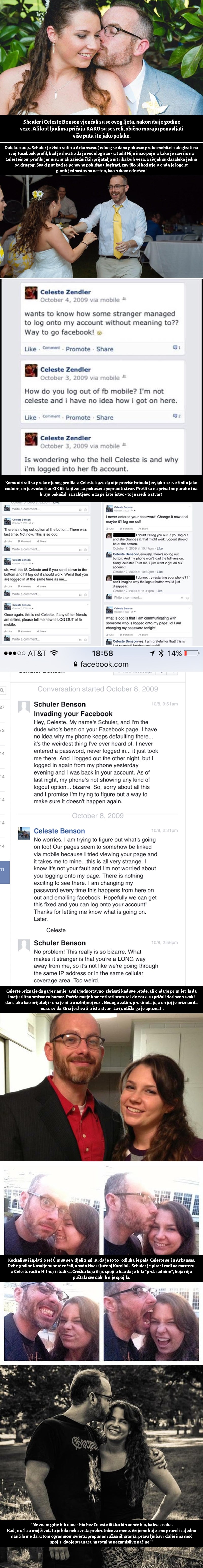 Neobjašnjiva greška Facebooka spojila dvoje stranaca u filmsku ljubavnu priču
