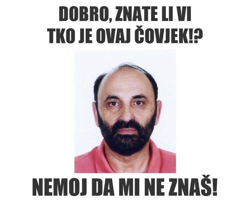 SRAM VAS BILO ako ne znate ovog čovjeka! Evo tko je!
