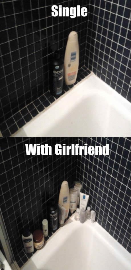 Kad imaš curu ništa nije tvoje, ali si kriv za nered :)