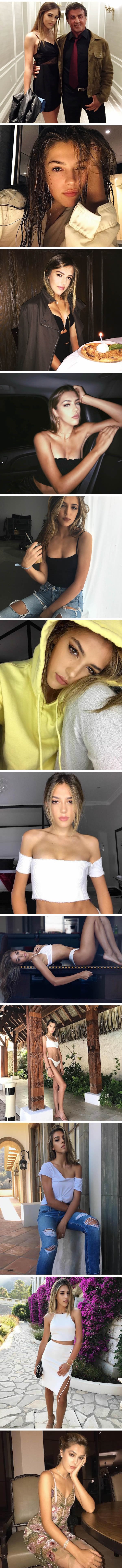 19-godišnja kći Sylvestera Stallonea zadivila je cijeli svijet svojim izgledom