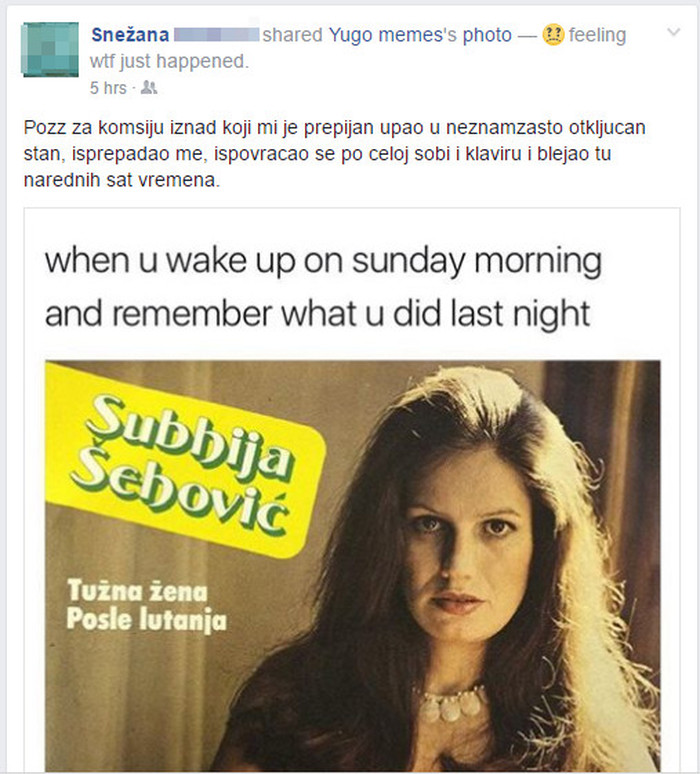 Pijani susjed ušao je djevojci u stan i napravio totalni kaos