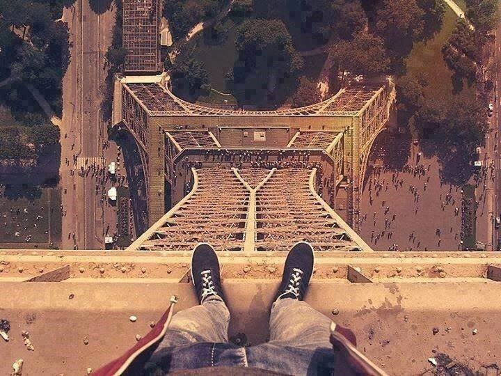 Zlo ti dođe od same fotke: Pogled s Eiffelovog tornja