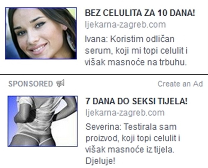 Lana Banely i Severina bez celulita