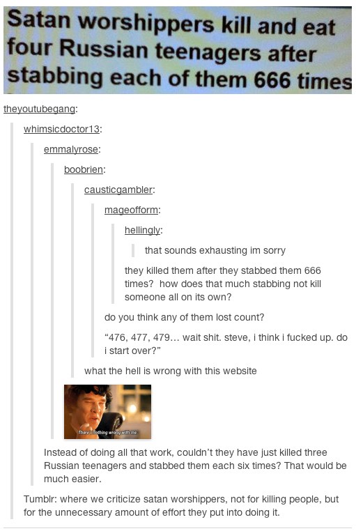 Nije lako slijediti sotonu: Muke po brojenju do 666