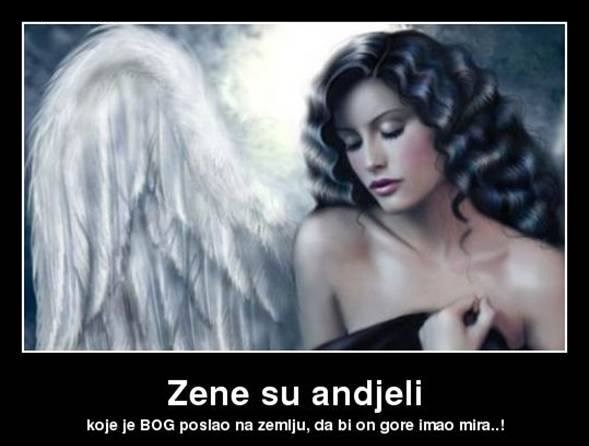 Žene su anđeli poslani s neba...