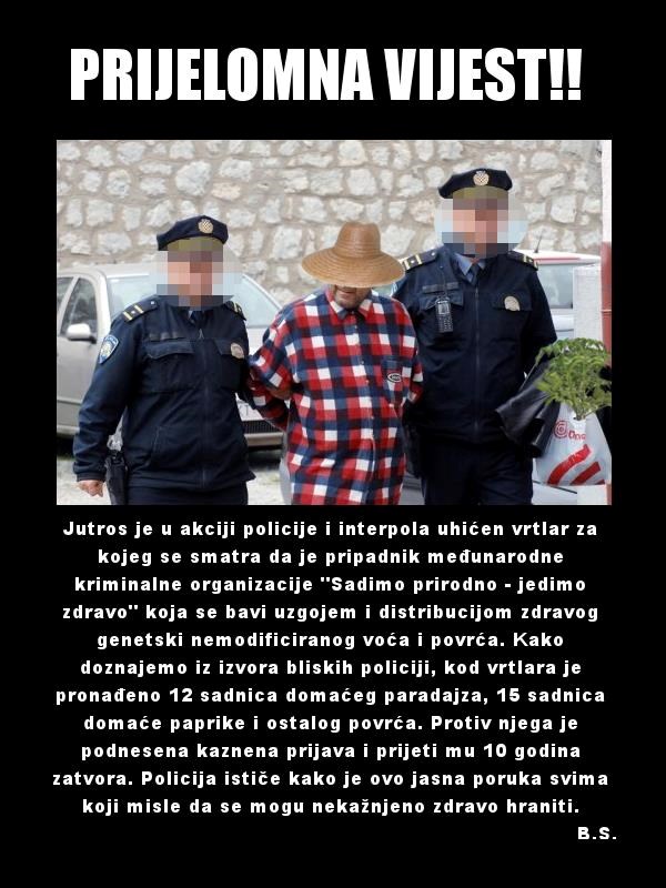 Više se nekažnjeno ne možeš ni zdravo hraniti