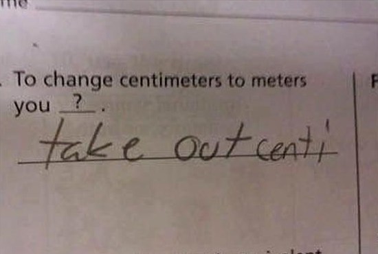 Kako centimetre preračunati u metre