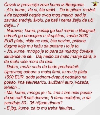 Zapošljavanje na Balkanu - što gluplji, veća plaća