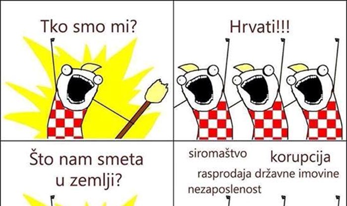 Hrvati se bune zbog svega, samo ne onog čega bi trebali