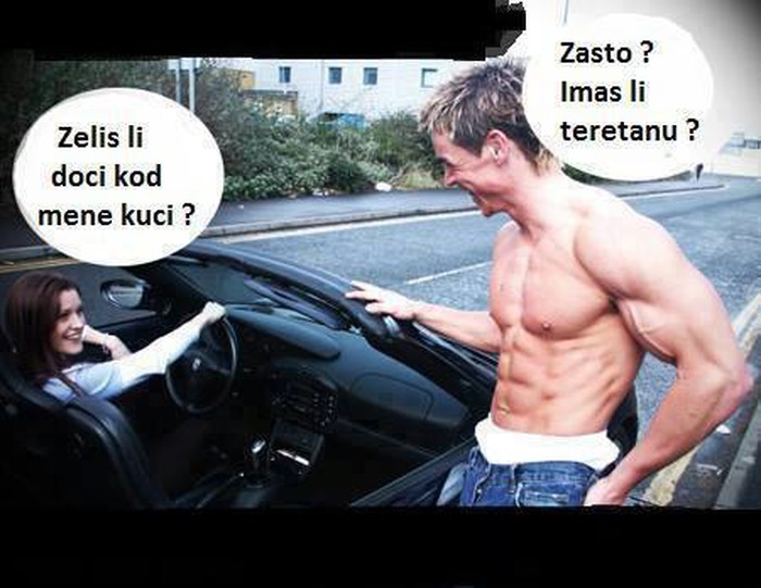 Mišićave macane zanima samo jedna stvar