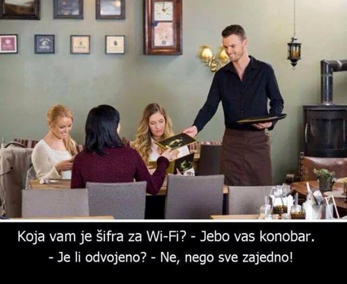 Šifra za Wi-Fi