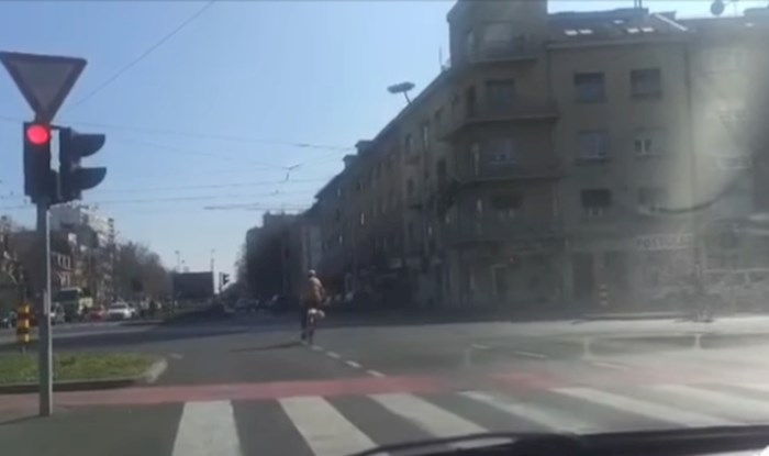 Ono što je ovaj biciklist u Zagrebu napravio je ravno samoubojstvu