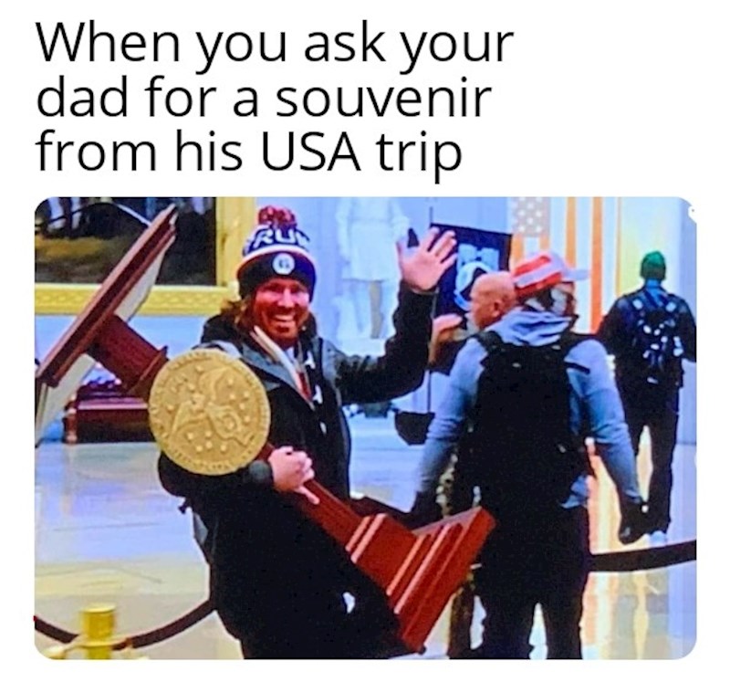 Kad kažeš tati da ti donese suvenir s puta u SAD