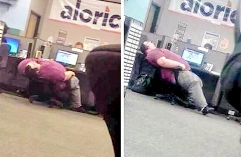 Svaka čast ovoj stolici!