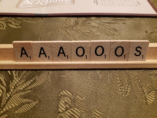 Slova koja je dobio u Scrabbleu