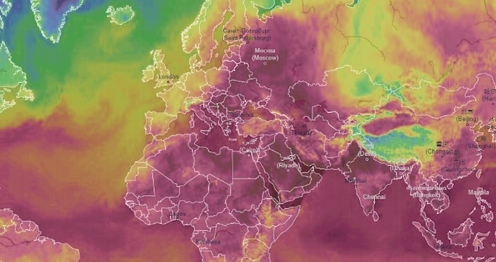 Zemlja je danas gorjela! Fantastična mapa otkriva brutalne temperature zabilježene diljem svijeta