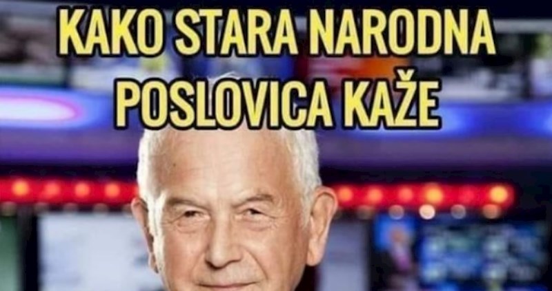 Danas se masovno dijeli ova fora s legendarnim meteorologom, pogledajte ju