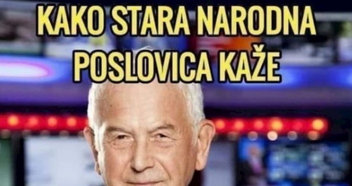 Danas se masovno dijeli ova fora s legendarnim meteorologom, pogledajte ju