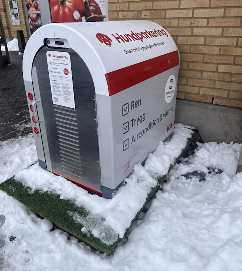 Grijani "parking" za pse