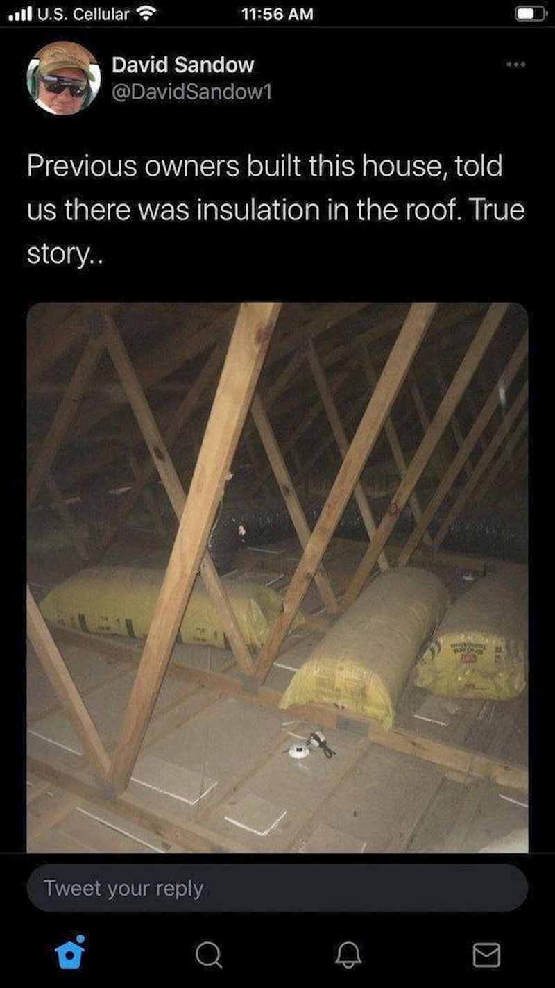 Rekli su im da imaju izolaciju na krovu