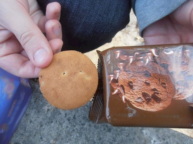 Netko je ukrao svu čokoladu s mog keksa