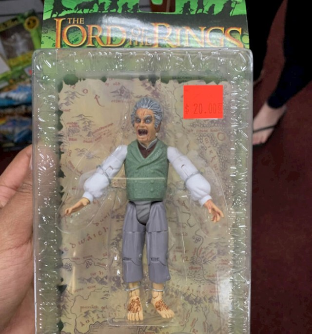 Bilbo Baggins izgleda kao zombi ovisnik