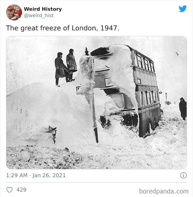 Sniježna oluja u Londonu 1947. godine
