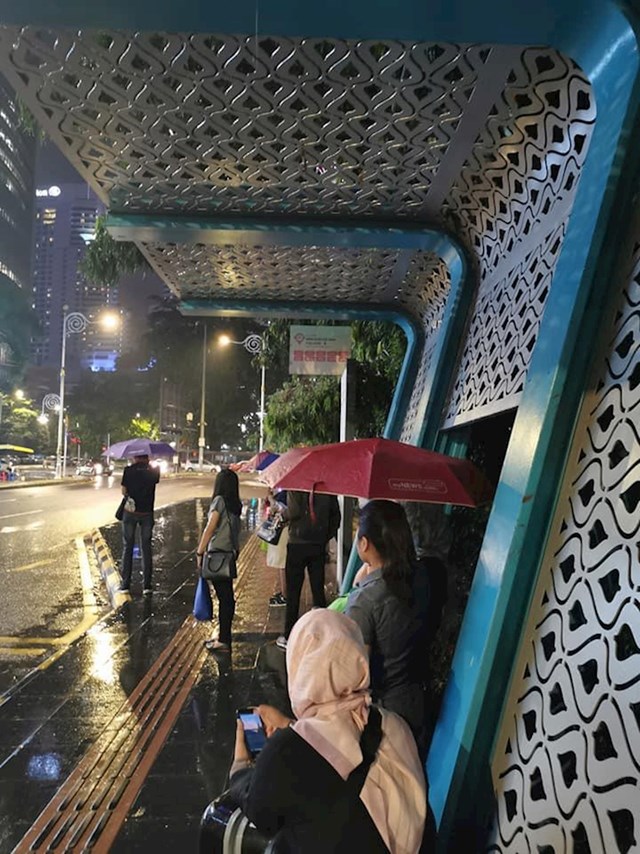 Autobusna stanica u Maleziji