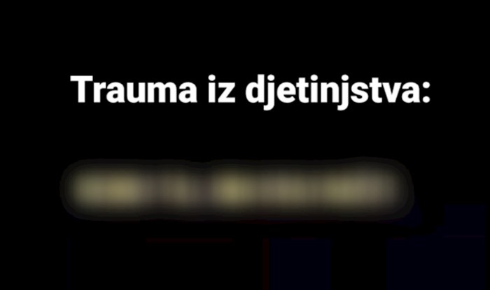 Ljudi na fejsu dijele najveće traume iz djetinjstva: Ova kratka rečenica je apsolutni pobjednik