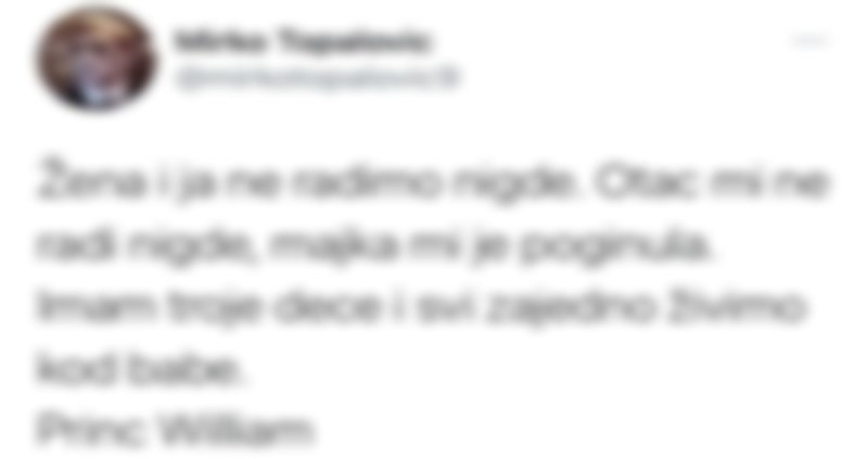 Jednom rečenicom genijalno opisao kraljevsku obitelj