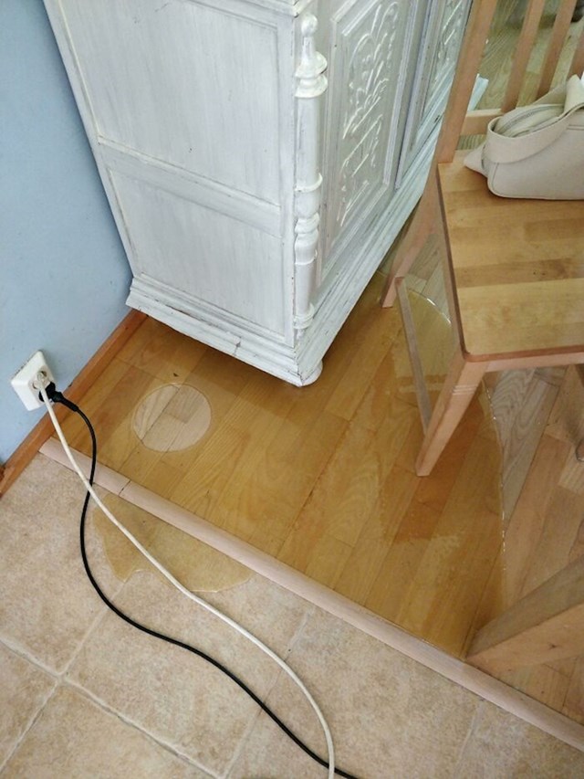 Mami se razbila kanta od 10 kg meda