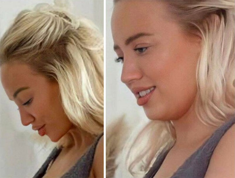 Lijevo je fotka s Instagrama, a desno ona u YouTube videu