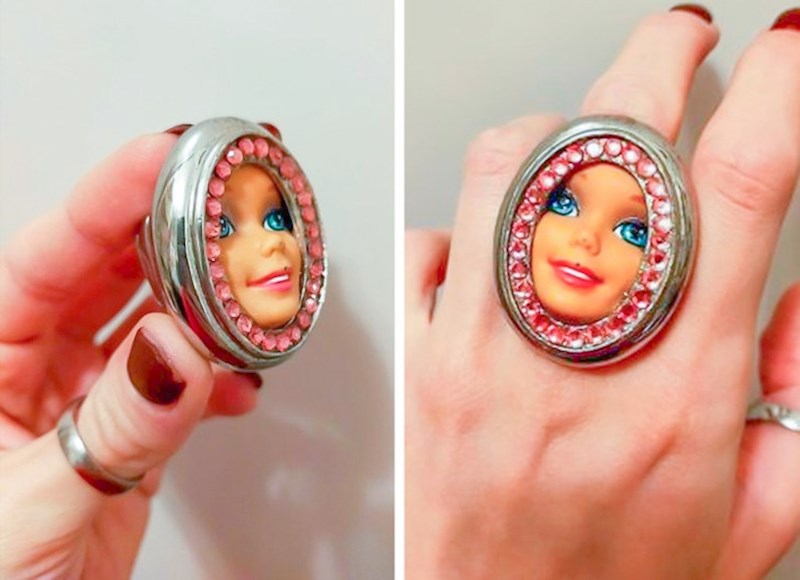 Kako bizaran prsten, pomalo i stravičan