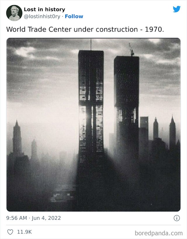 Izgradnja World Trade Centera, 1970.