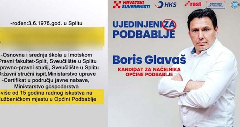 Kad pomislite da ne može bizarnije: Pogledajte čime se hvali kandidat za načelnika Podbablja
