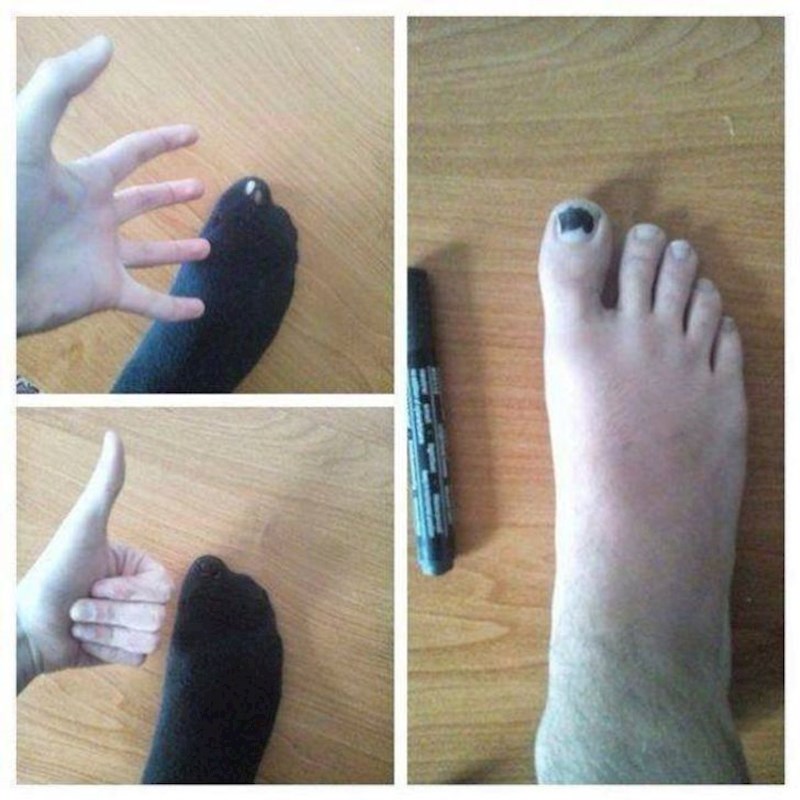 Njemu ne trebaju nove čarape