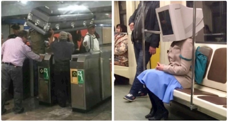 Najčudnije fotke koje su ljudi uhvatili u podzemnoj željeznici