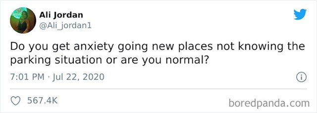 Jel' svi osjećaju tjeskobu ako idu negdje autom i ne znaju unaprijed parking situaciju?