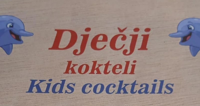 Kafić iz Dalmacije osmislio je "dječje koktele". Ali nije im pala na pamet ključna stvar