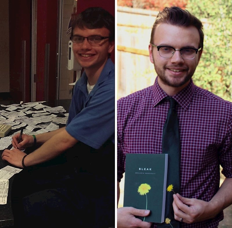 Ovaj tip je radio kao blagajnik i vlasnik mu nije dozvolio korištenje laptopa. Svoju knjigu počeo je stoga pisati na računima koje su kupci ostavili. Ove godine izdao je svoj roman