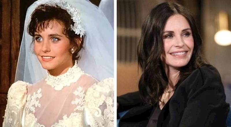 Courteney Cox s 22 i 56 godina