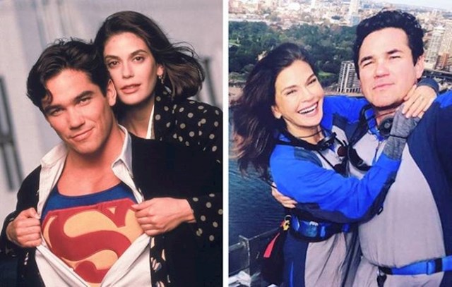 Dean Cain i Teri Hatcher (Clark Kent i Lois Lane)